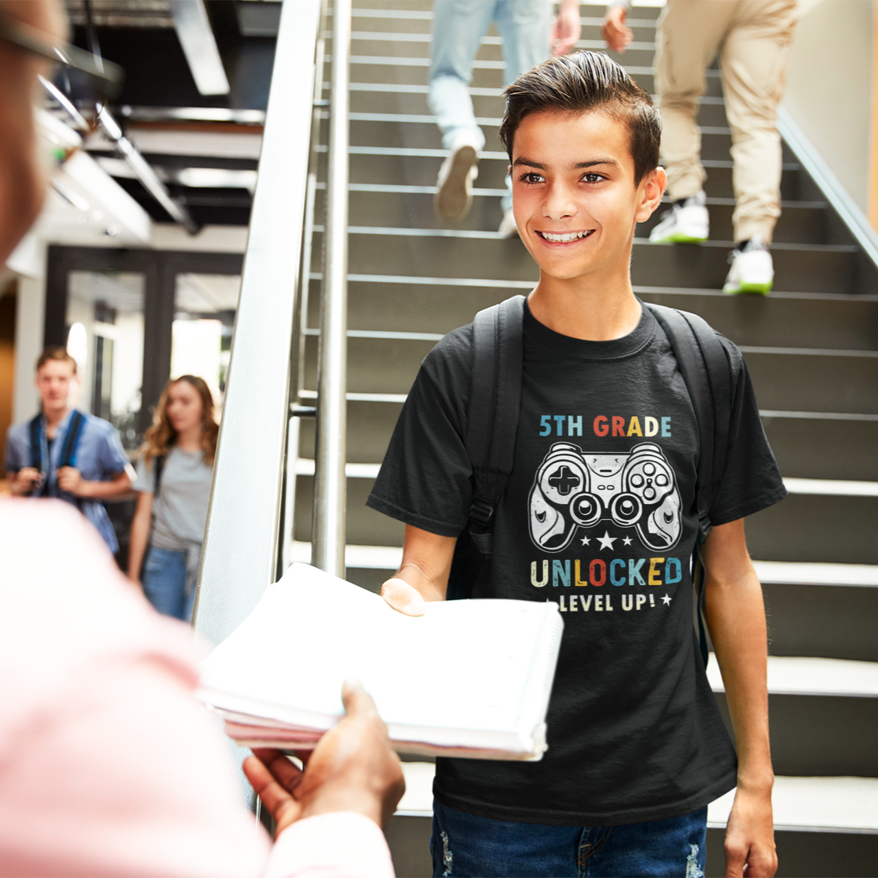 Level Up: Grade Unlocked Series Toddler Graphic Tee