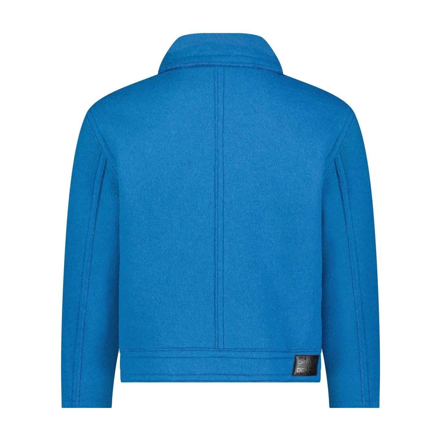 The Blue Love Boxy jacket Aaria Tees