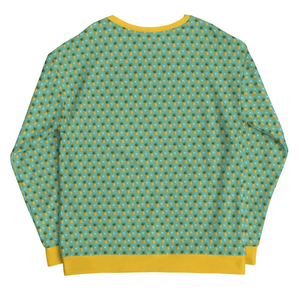 Women's Tropical Pineapple Print Sweatshirt - Aaria Tees Aaria Tees