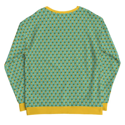 Women's Tropical Pineapple Print Sweatshirt - Aaria Tees