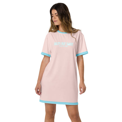 Women's Salty but Sweet T-shirt dress - Aaria Tees