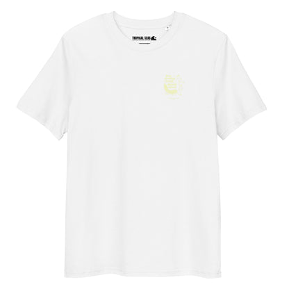 Whale Trash Splash organic cotton t-shirt - Aaria Tees