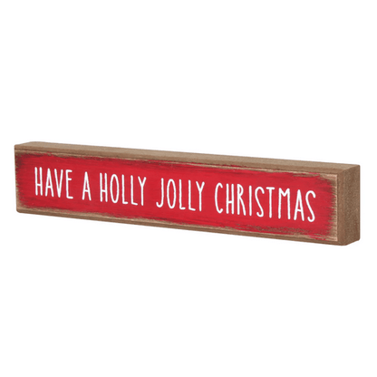Holly Jolly Sitter Sign