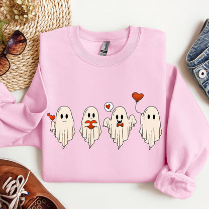 Valentine Ghosts, Love, Sweatshirt, Valentine's Day