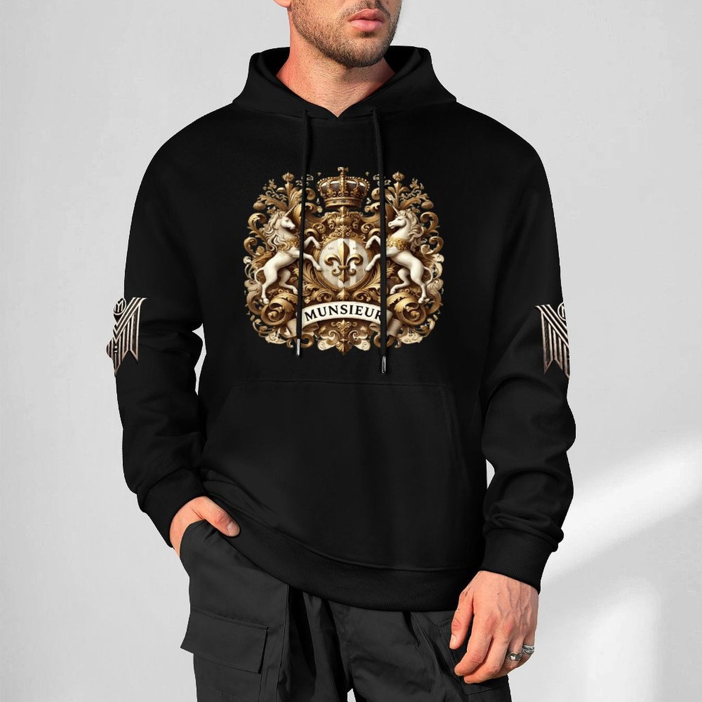 Munsieur Comfortable Men's Hoodie for Urban Style