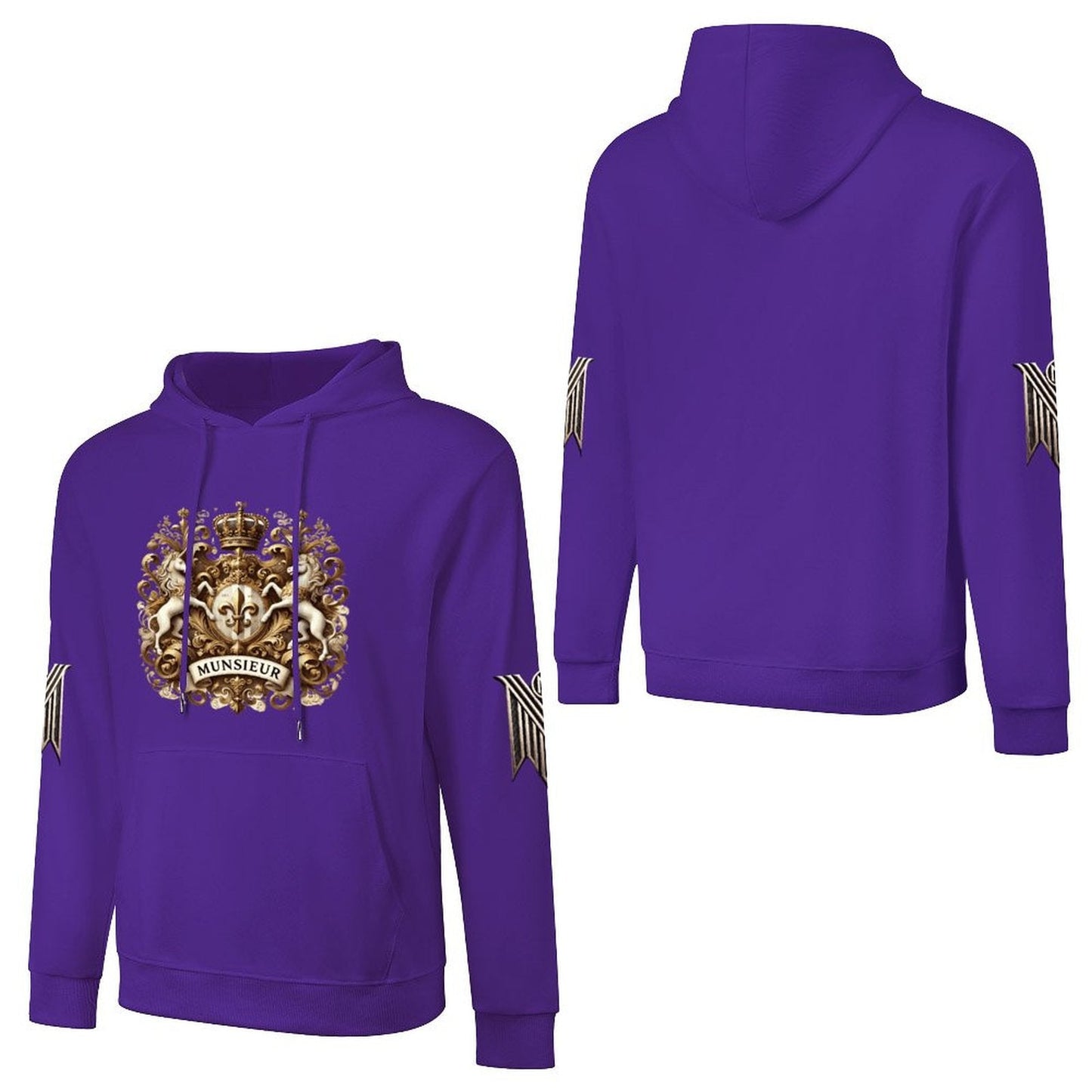 Munsieur Comfortable Men's Hoodie for Urban Style