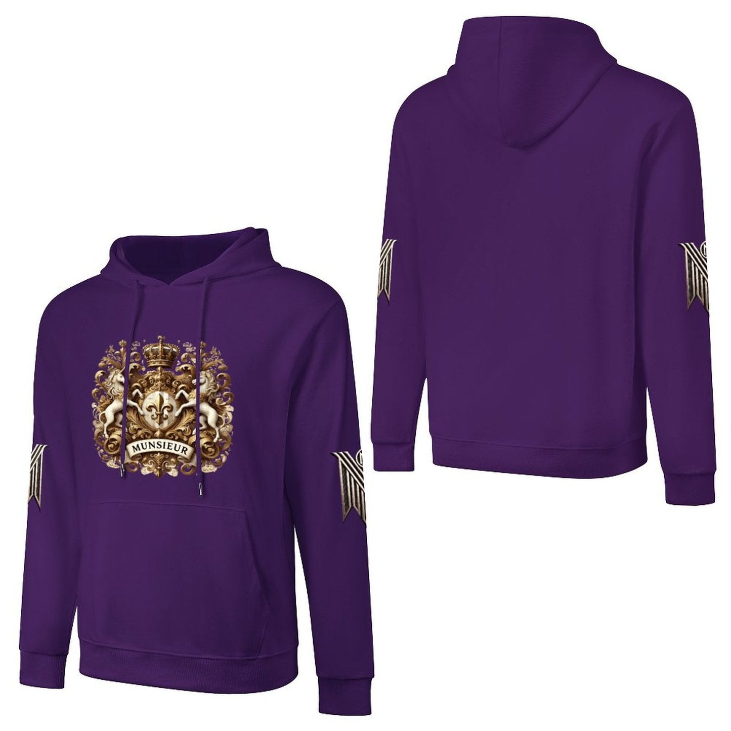 Munsieur Comfortable Men's Hoodie for Urban Style