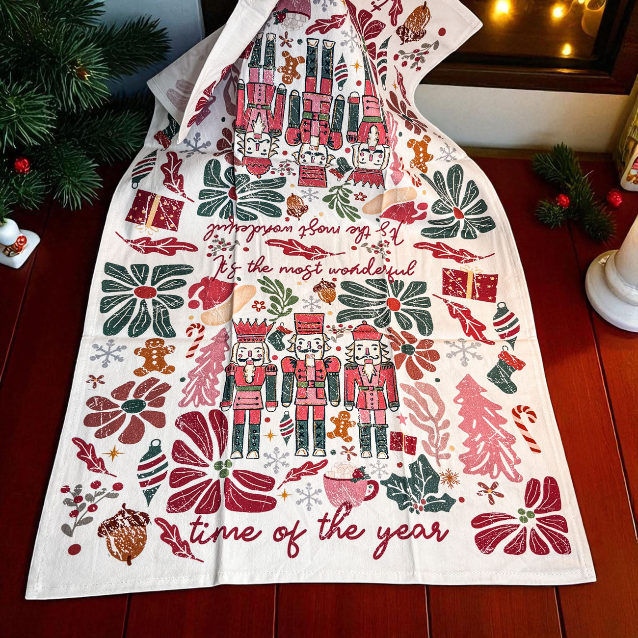 Boho Floral Nutcracker