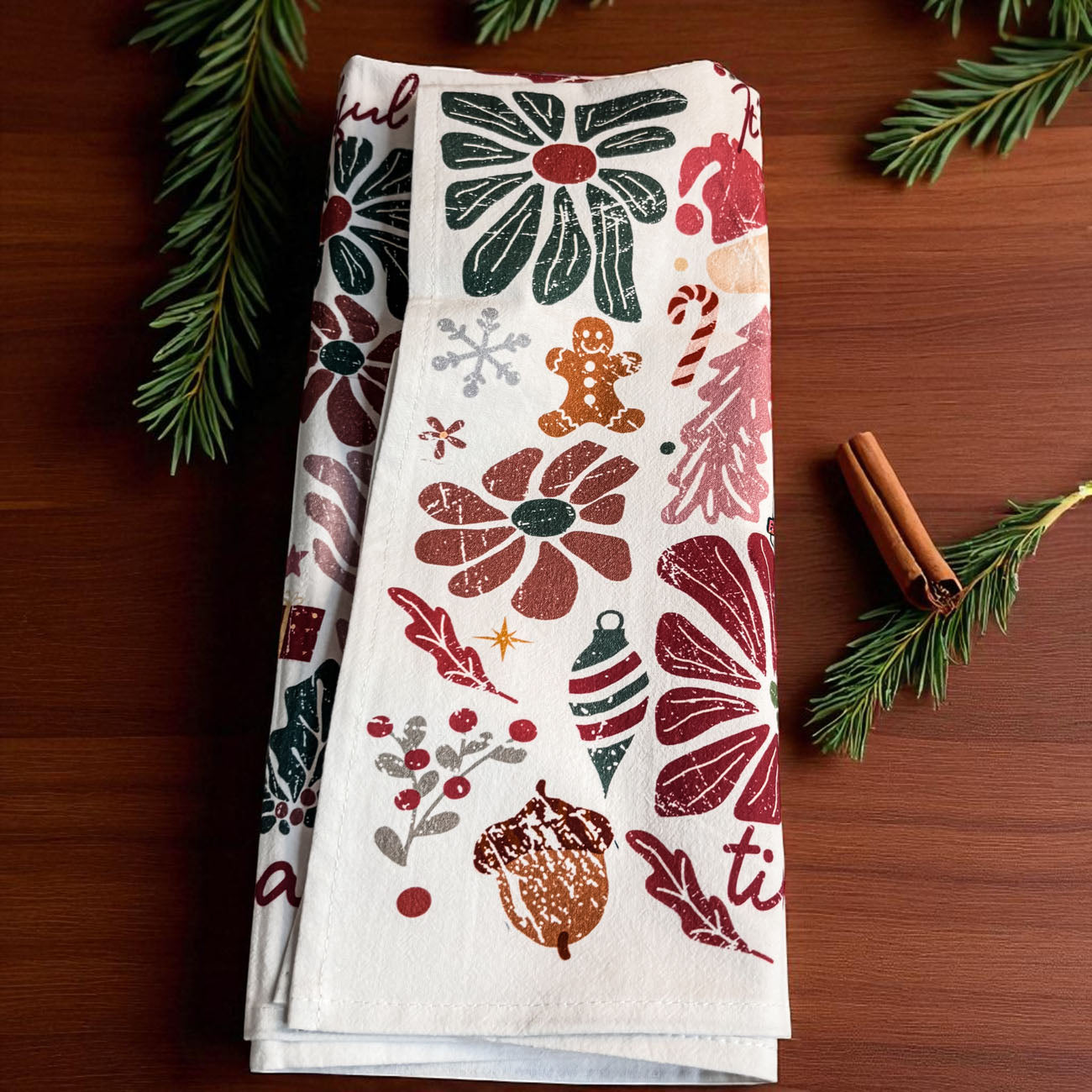 Boho Floral Nutcracker