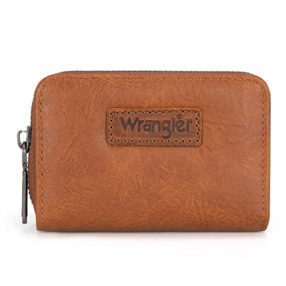 Wrangler 3PCs Set Mini Top Handle Crossbody Set - Saddle